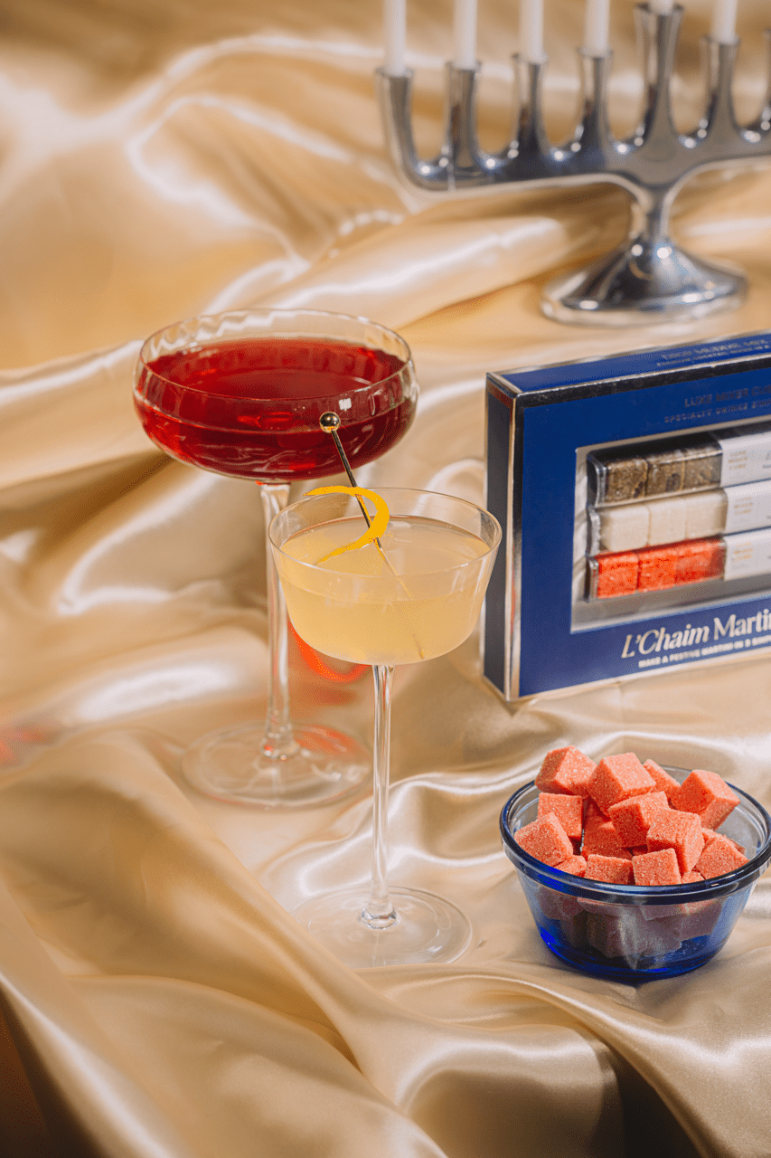 Espresso martini made from a mixer cube for the holidays