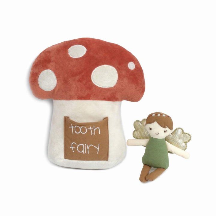 Woodland Mushroom Tooth Fairy Pillow Set by Mon Ami