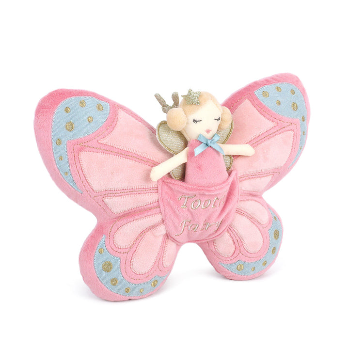 Butterfly Tooth Fairy Pillow and Doll Set by Mon Ami