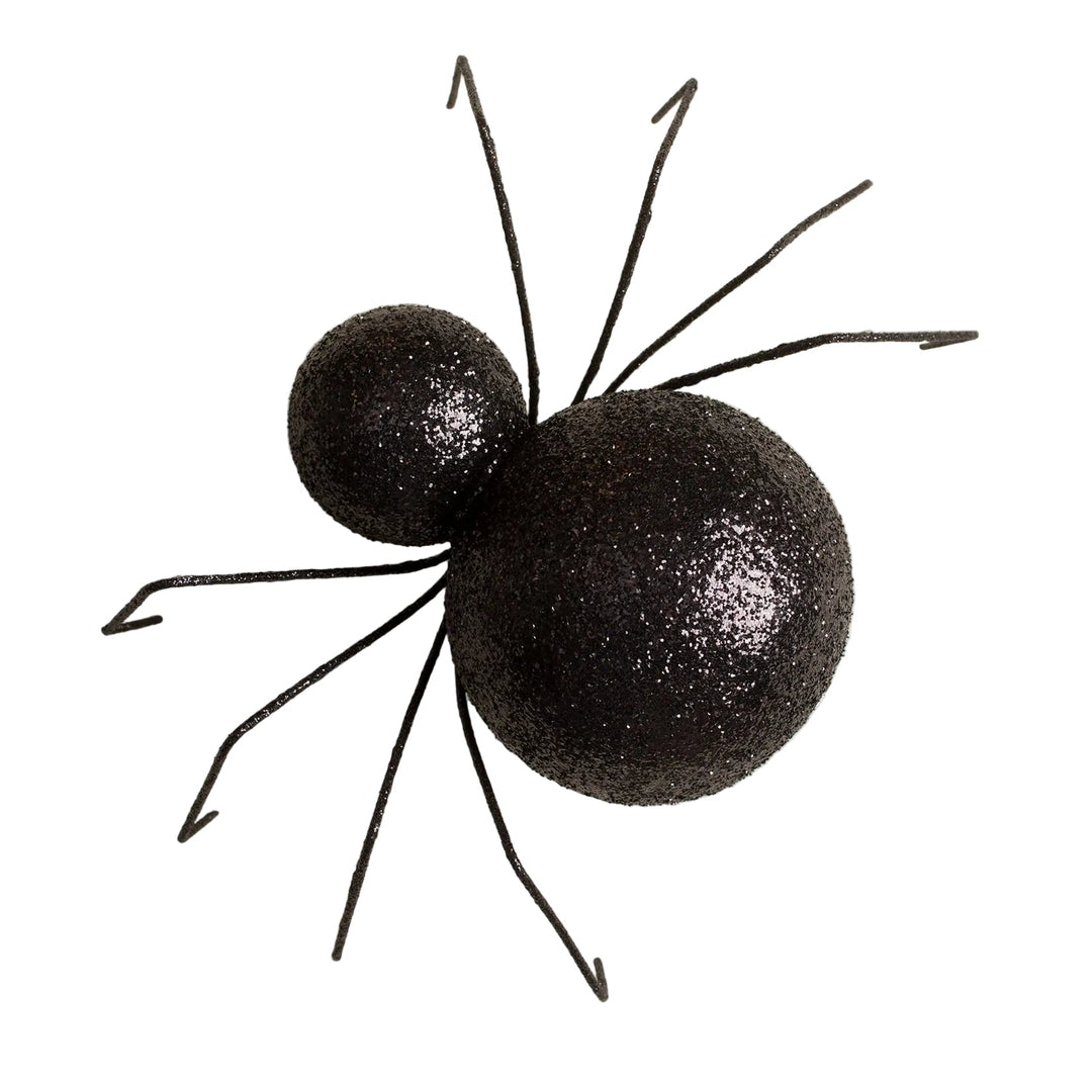 Extra large glittered spider Halloween decoration from Bethany Lowe