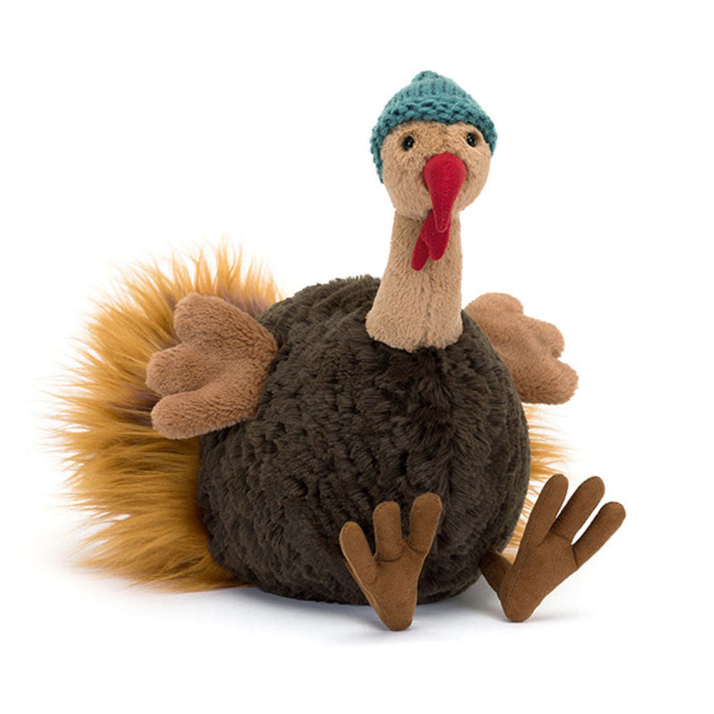 THEO TURKEY BY JELLYCAT Jellycat THEO TURKEY BY JELLYCAT Bonjour Fete - Party Supplies