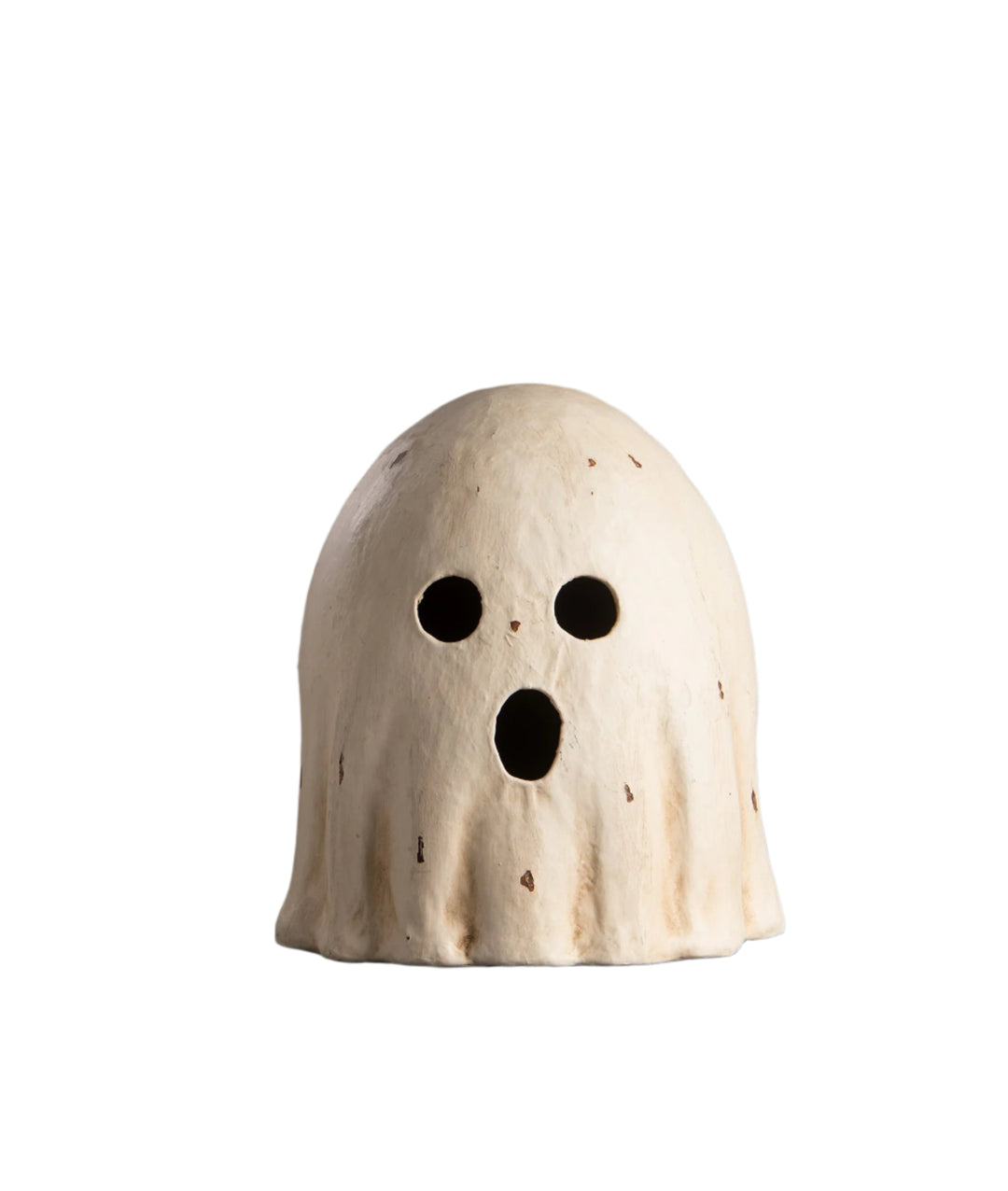 Surprised Ghost Luminary Medium Paper Mache Bethany Lowe Designs, Inc. Surprised Ghost Luminary Medium Paper Mache Bonjour Fete - Party Supplies