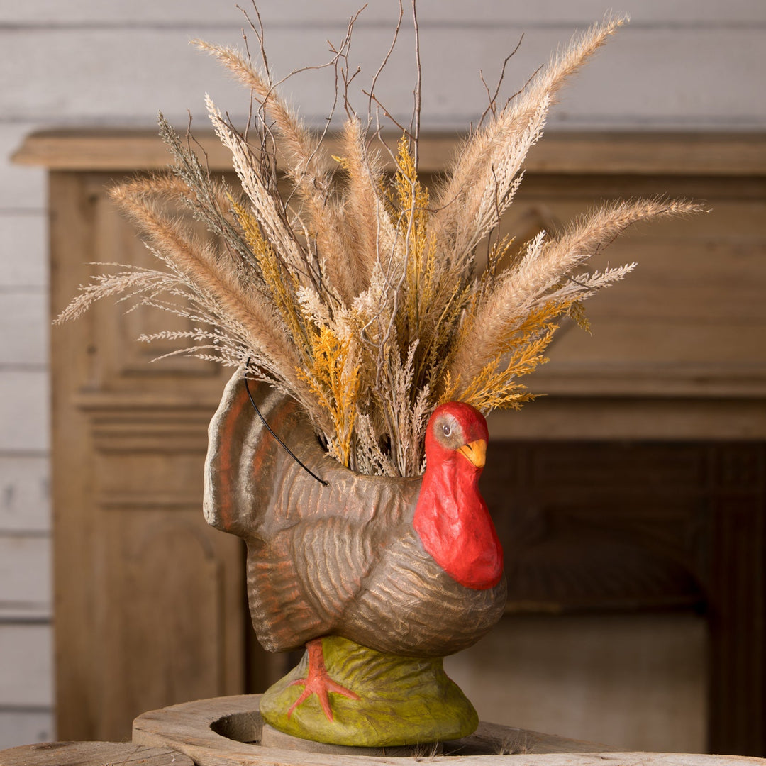 Vintage Turkey Bucket Bethany Lowe Designs, Inc. Vintage Turkey Bucket Bonjour Fete - Party Supplies