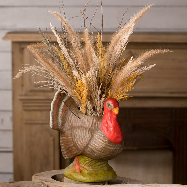 Vintage Turkey Bucket Bethany Lowe Designs, Inc. Vintage Turkey Bucket Bonjour Fete - Party Supplies