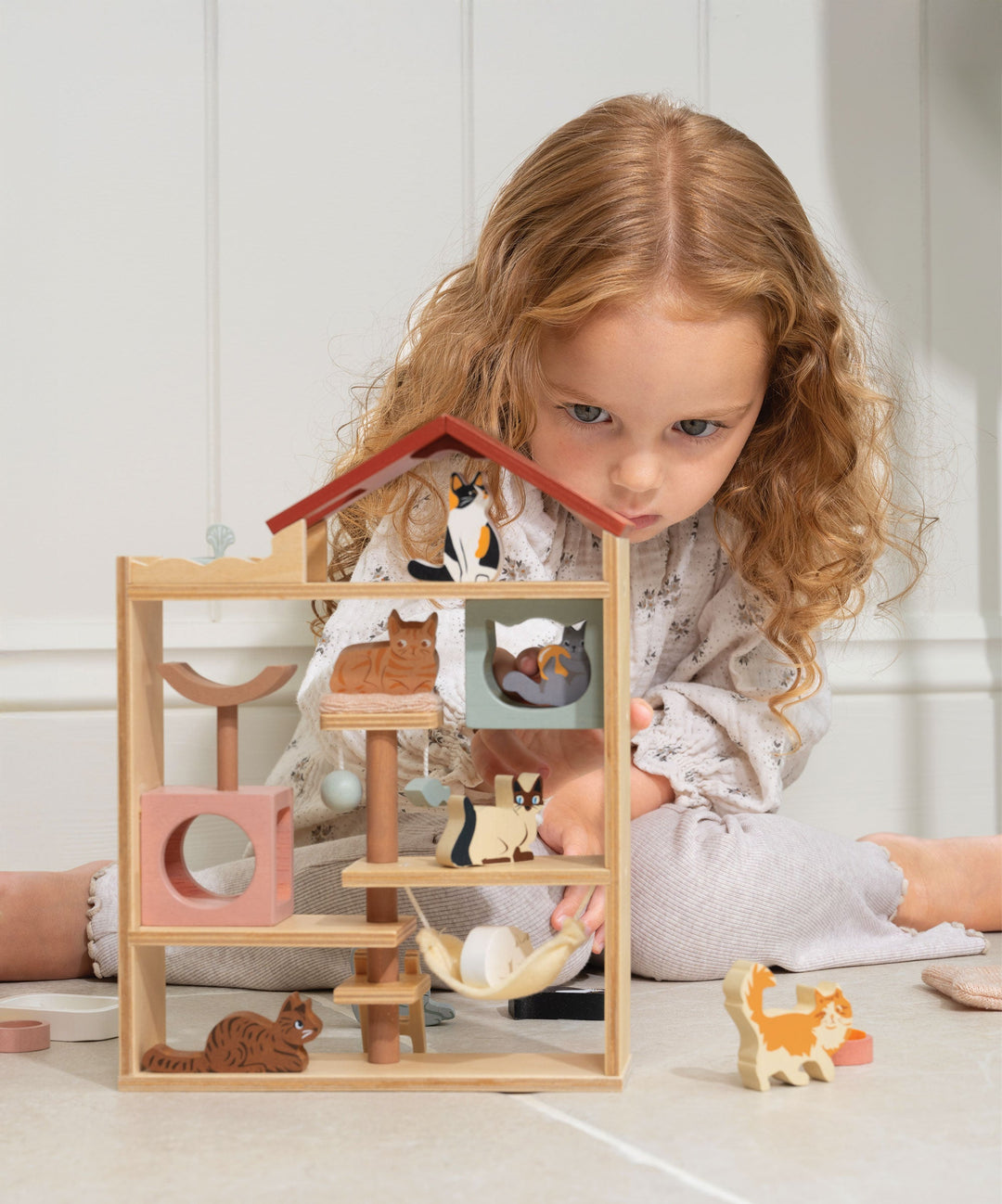 Purrfect Stay Cat Hotel Tender Leaf Purrfect Stay Cat Hotel Bonjour Fete - Party Supplies