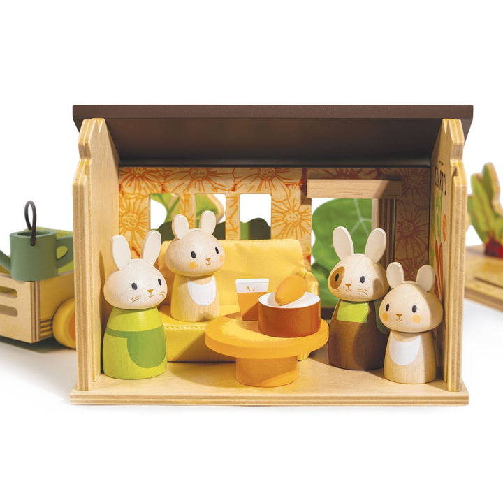 Bunny's Carrot Patch Tender Leaf Bunny's Carrot Patch Bonjour Fete - Party Supplies