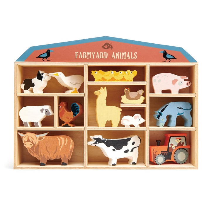 Farmyard Animals Tender Leaf Farmyard Animals Bonjour Fete - Party Supplies