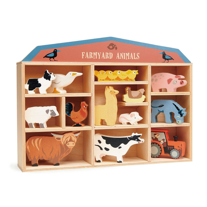Farmyard Animals Tender Leaf Farmyard Animals Bonjour Fete - Party Supplies