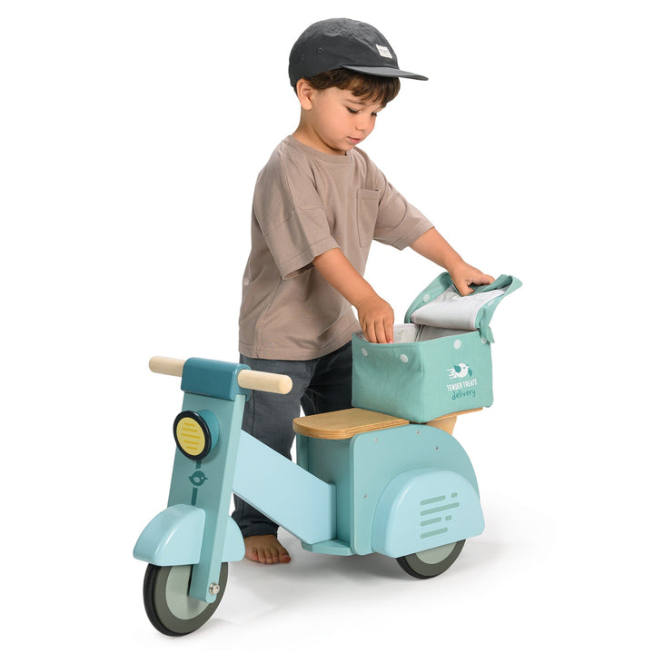 Delivery Scooter Tender Leaf Delivery Scooter Bonjour Fete - Party Supplies