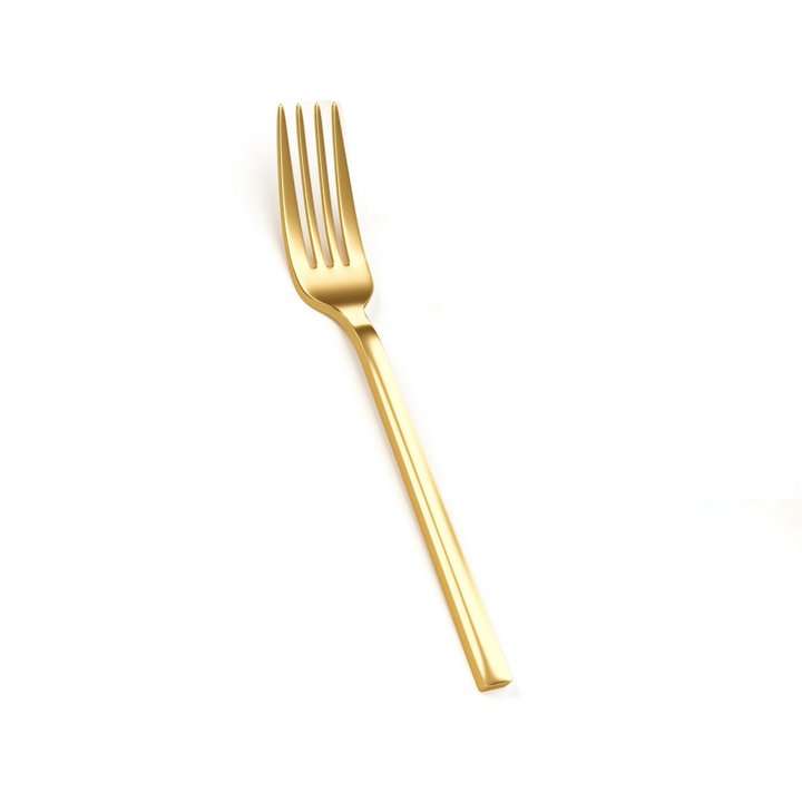 TRENDABLES GOLD PLASTIC FORKS Crown Display Cutlery TRENDABLES GOLD PLASTIC FORKS Bonjour Fete - Party Supplies
