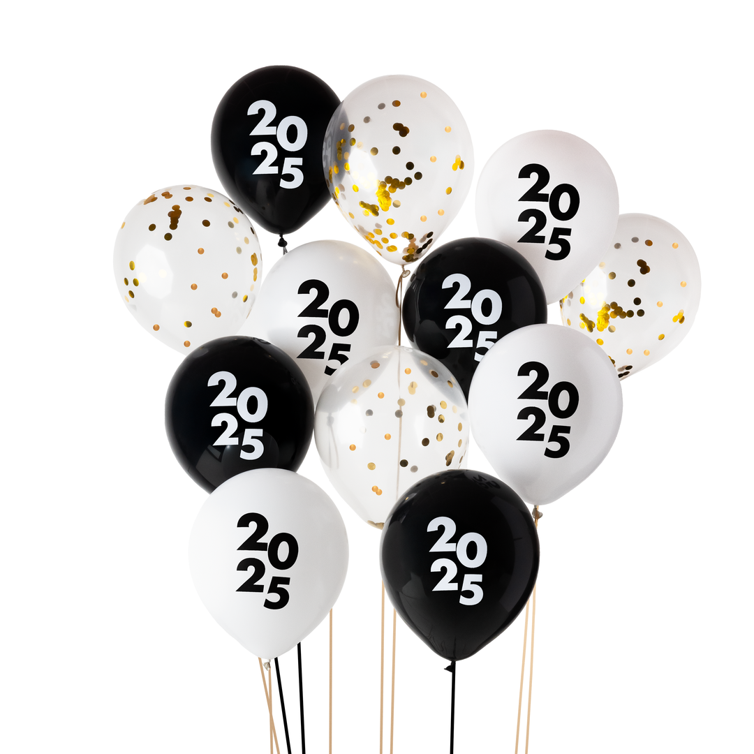 TARGET 2025 LATEX BALLOON PACK Bonjour Fete Balloons TARGET 2025 LATEX BALLOON PACK Bonjour Fete - Party Supplies