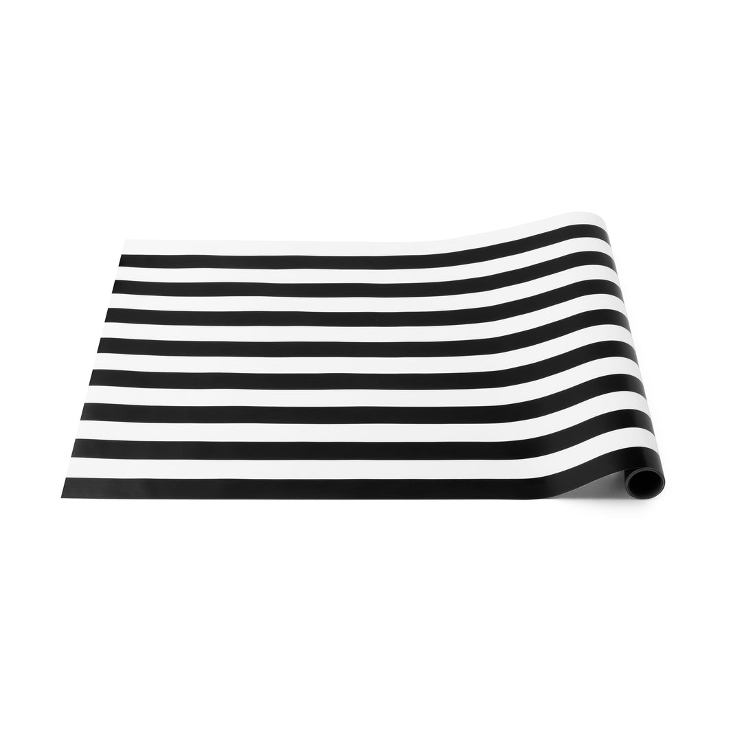 TARGET BLACK AND WHITE TABLE RUNNER Bonjour Fete Table Covers & Placemats TARGET BLACK AND WHITE TABLE RUNNER Bonjour Fete - Party Supplies