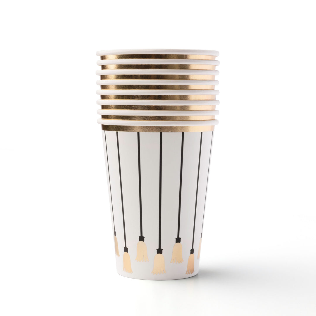 TARGET TASSEL CUPS Bonjour Fete Cups TARGET TASSEL CUPS Bonjour Fete - Party Supplies