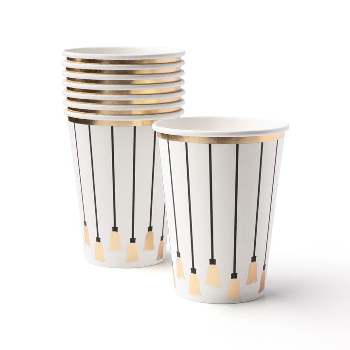 TARGET TASSEL CUPS Bonjour Fete Cups TARGET TASSEL CUPS Bonjour Fete - Party Supplies