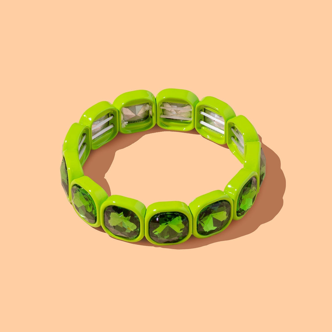 Elise Bracelet Taylor Elliott Designs 04 - Jewelry Green Elise Bracelet Bonjour Fete - Party Supplies