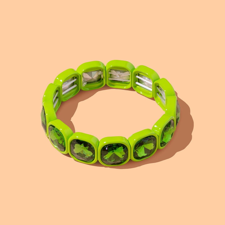 Elise Bracelet Taylor Elliott Designs 04 - Jewelry Green Elise Bracelet Bonjour Fete - Party Supplies