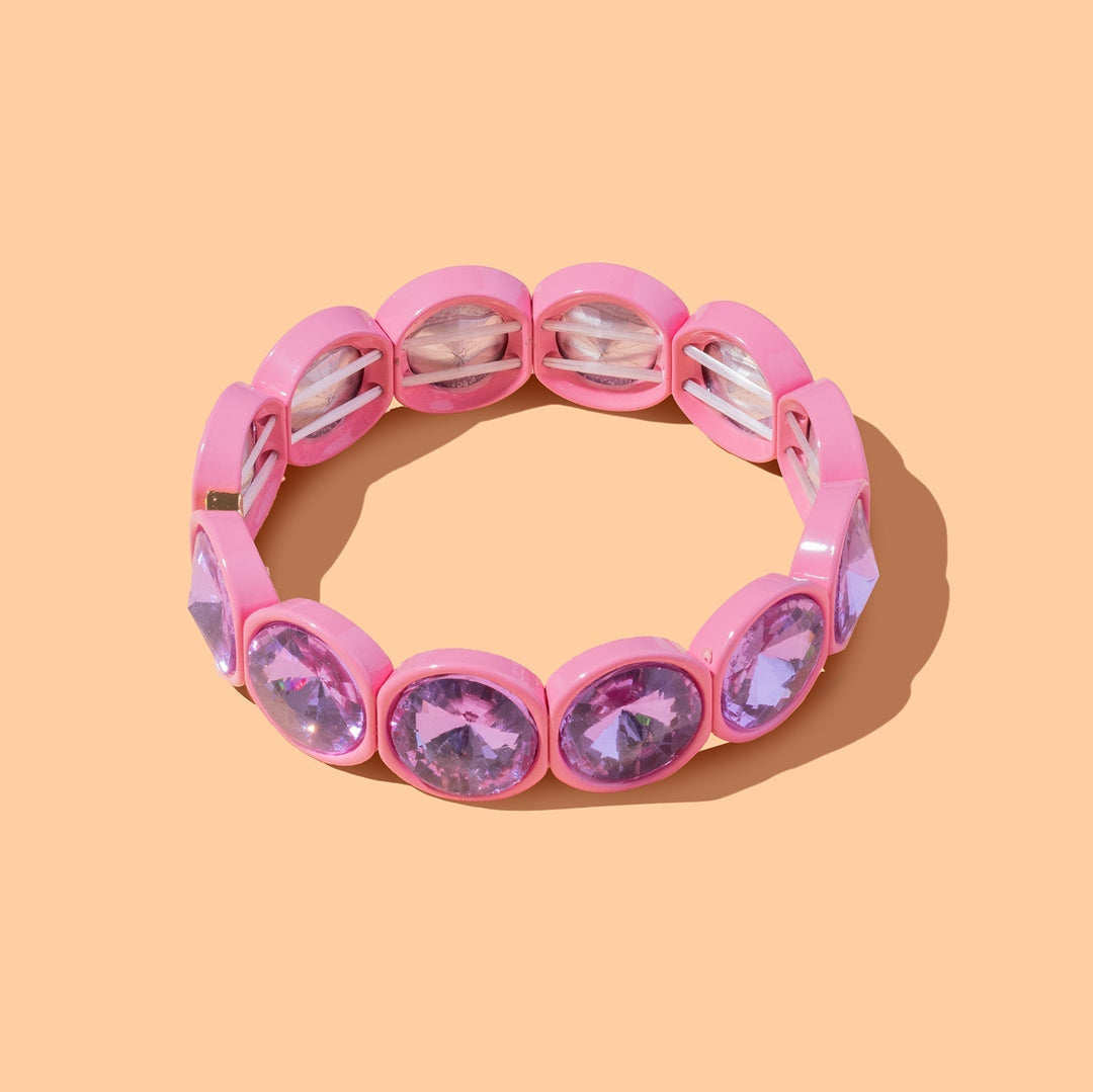 Elise Bracelet Taylor Elliott Designs 04 - Jewelry Light Pink Elise Bracelet Bonjour Fete - Party Supplies