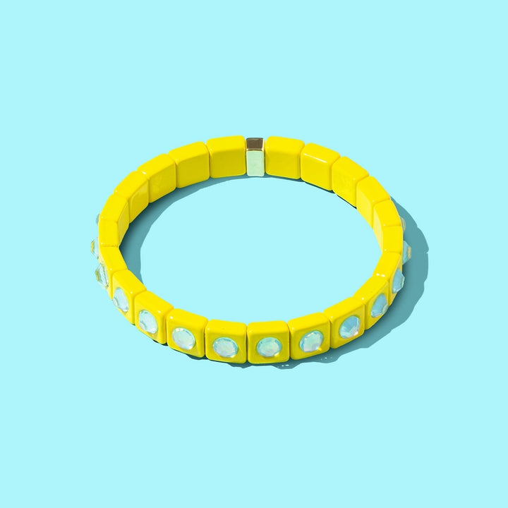 Maeve Bracelet Taylor Elliott Designs 04 - Jewelry Yellow Maeve Bracelet Bonjour Fete - Party Supplies