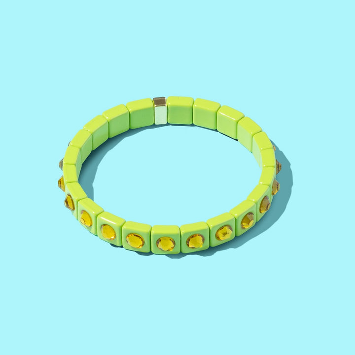 Maeve Bracelet Taylor Elliott Designs 04 - Jewelry Lime Maeve Bracelet Bonjour Fete - Party Supplies