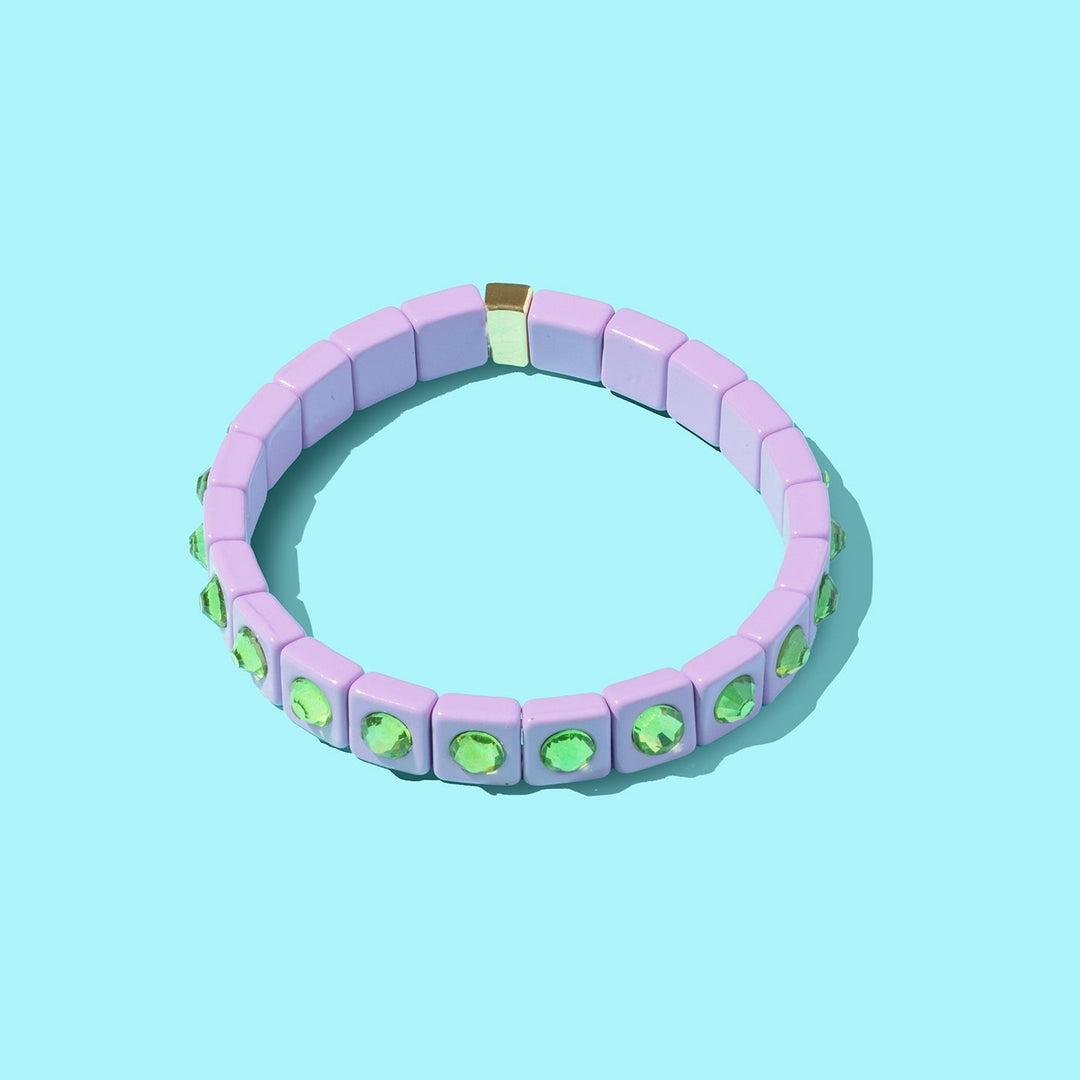 Maeve Bracelet Taylor Elliott Designs 04 - Jewelry Lilac Maeve Bracelet Bonjour Fete - Party Supplies