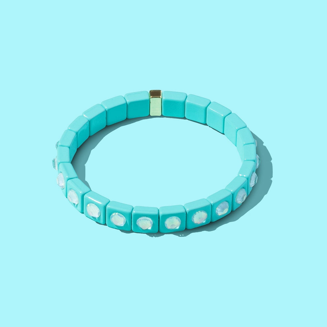 Maeve Bracelet Taylor Elliott Designs 04 - Jewelry Light Blue Maeve Bracelet Bonjour Fete - Party Supplies