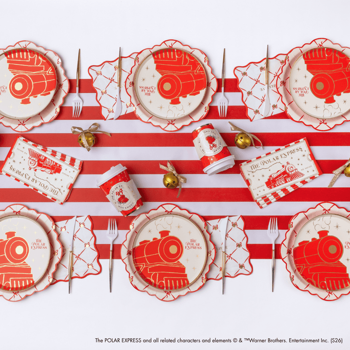 Polar Express Christmas Party Tablescape