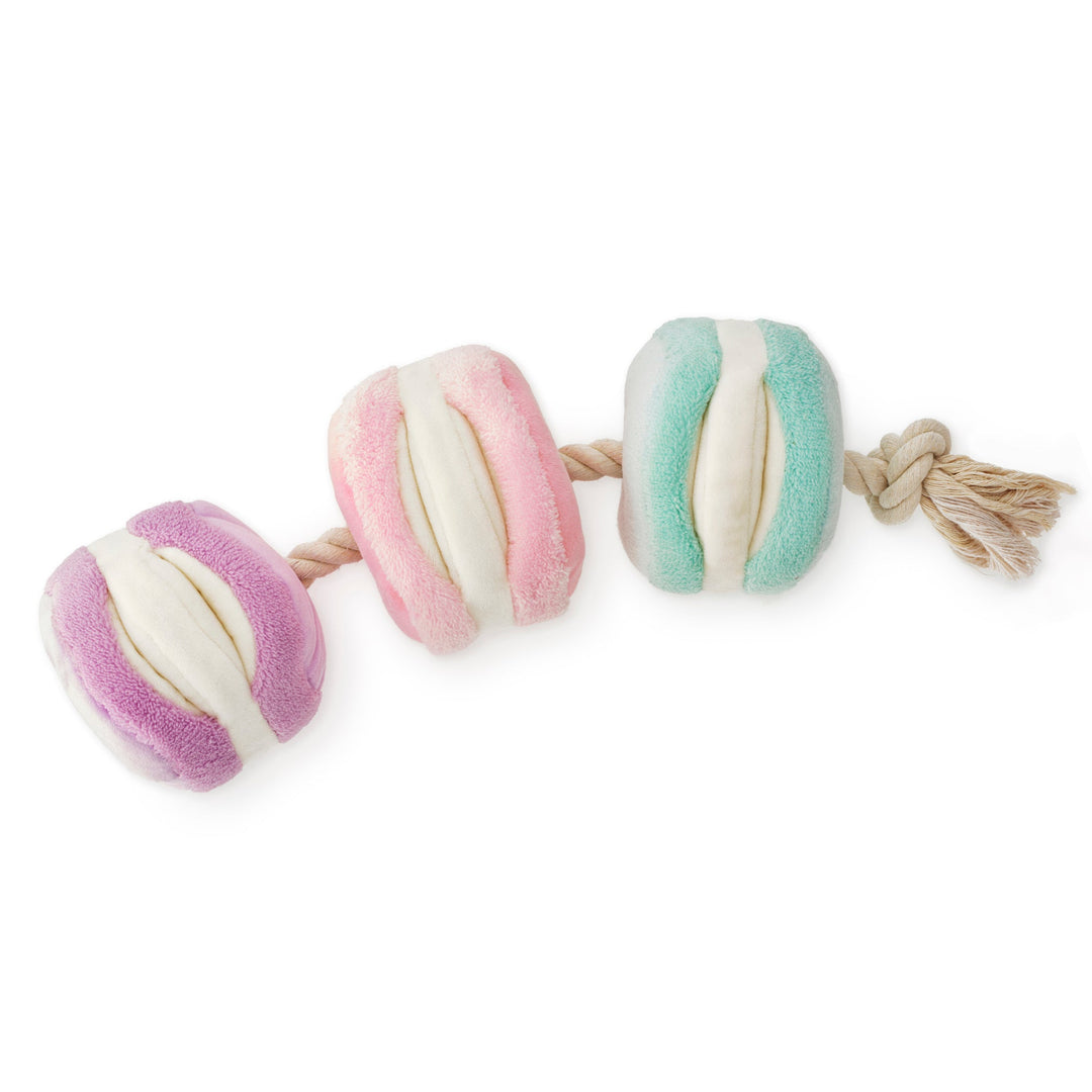 Macarons Interactive Snuffle Dog Toy - Bonjour Fête 
