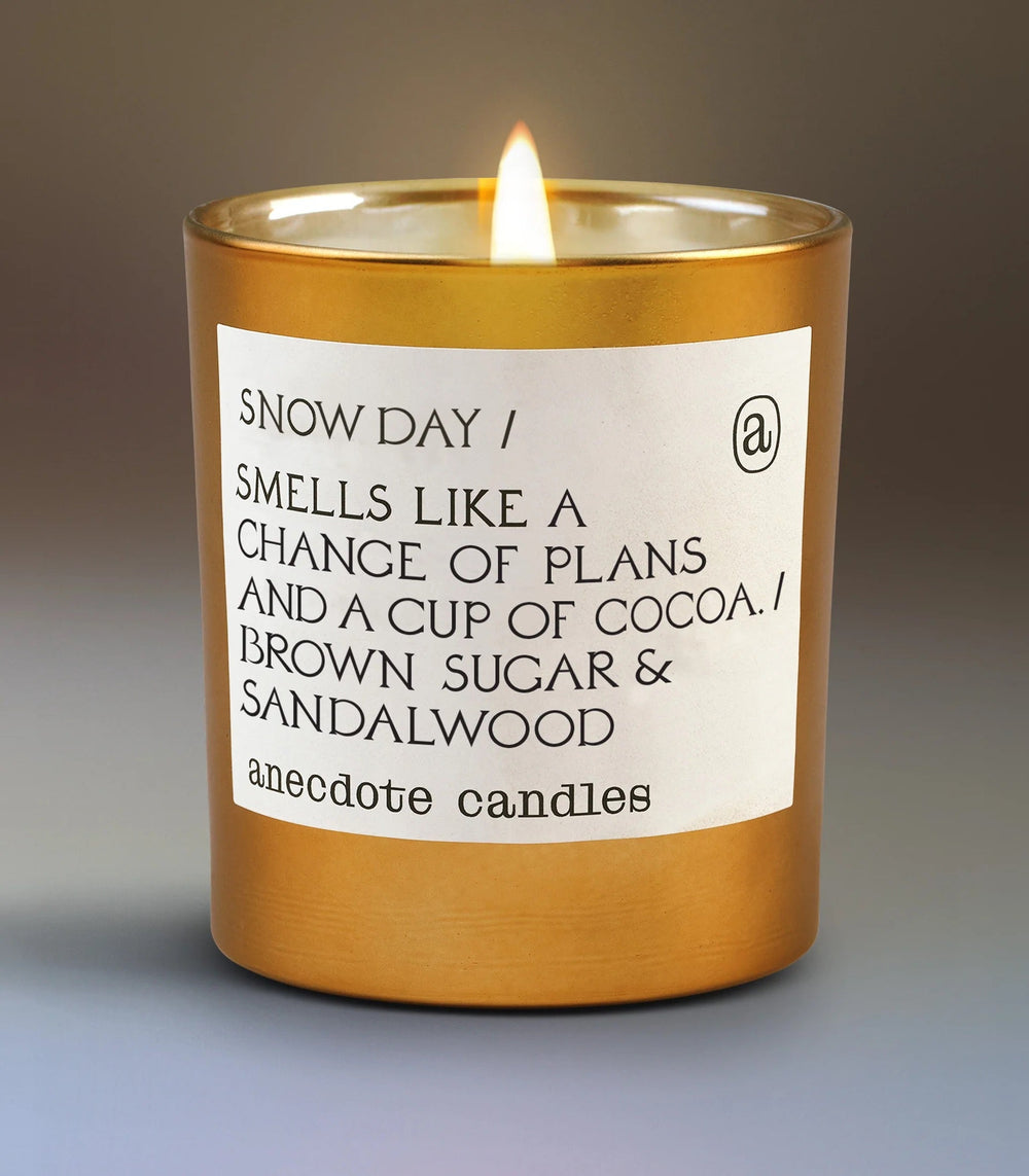SNOW DAY CANDLE Anecdote Candles candle Tumbler SNOW DAY CANDLE Bonjour Fete - Party Supplies
