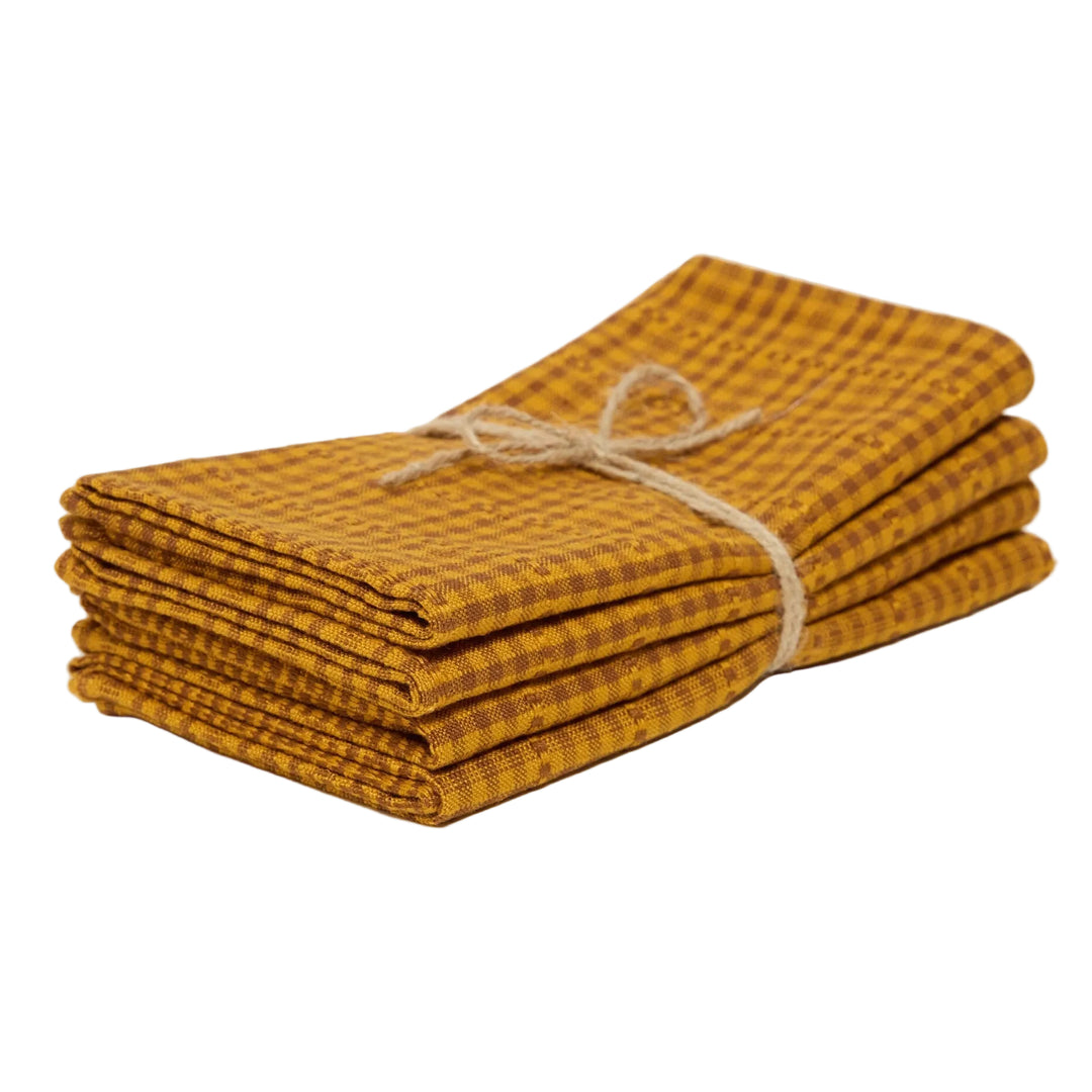 SOHO - Two Toned Amber Napkins Heather Taylor Home simple SOHO - Two Toned Amber Napkins Bonjour Fete - Party Supplies