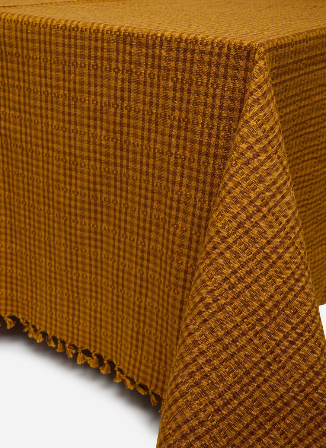 SOHO - Two Toned Amber Tablecloth Heather Taylor Home variable Large SOHO - Two Toned Amber Tablecloth Bonjour Fete - Party Supplies