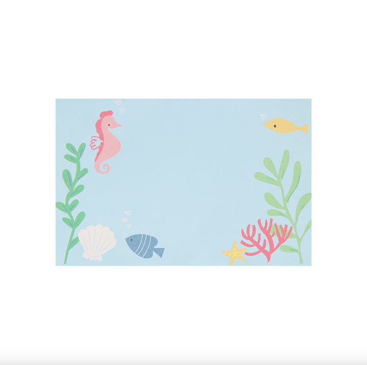 UNDER THE SEA KIDS VALENTINE'S CARDS & ERASER SET Meri Meri Valentines Party Favors UNDER THE SEA KIDS VALENTINE'S CARDS & ERASER SET Bonjour Fete - Party Supplies