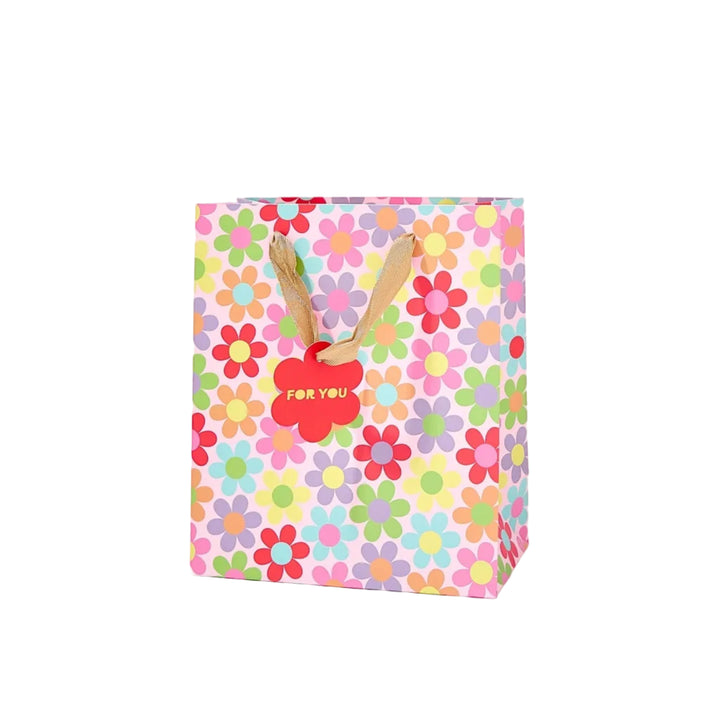 Flower Power Gift Bags (2 sizes) Taylor Elliott Designs 11 - Gift Wrap Medium - $8.95 Flower Power Gift Bags (2 sizes) Bonjour Fete - Party Supplies