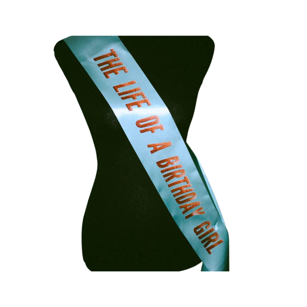 SWIFTIE BIRTHDAY GIRL SASH Ninalem's Party SWIFTIE BIRTHDAY GIRL SASH Bonjour Fete - Party Supplies