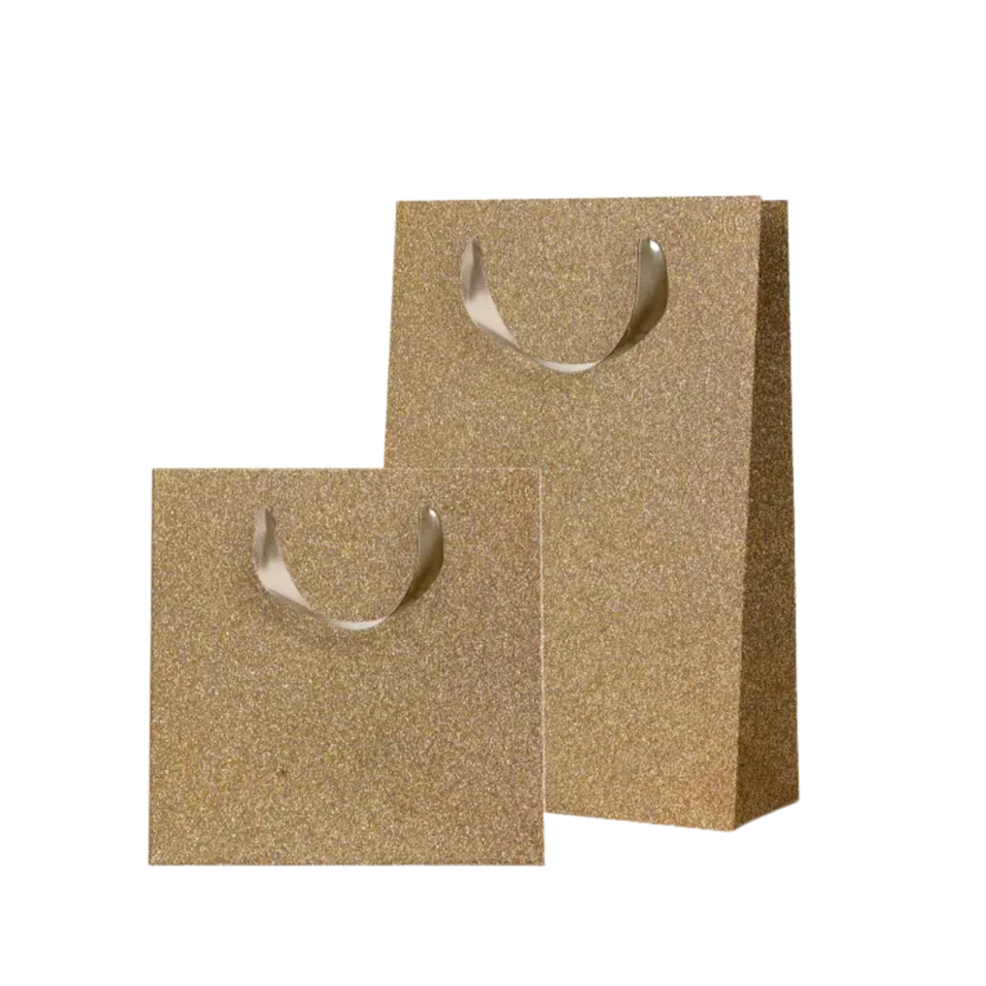 GOLD SPARKLE GIFT BAG Sunshine Studios GOLD SPARKLE GIFT BAG Bonjour Fete - Party Supplies
