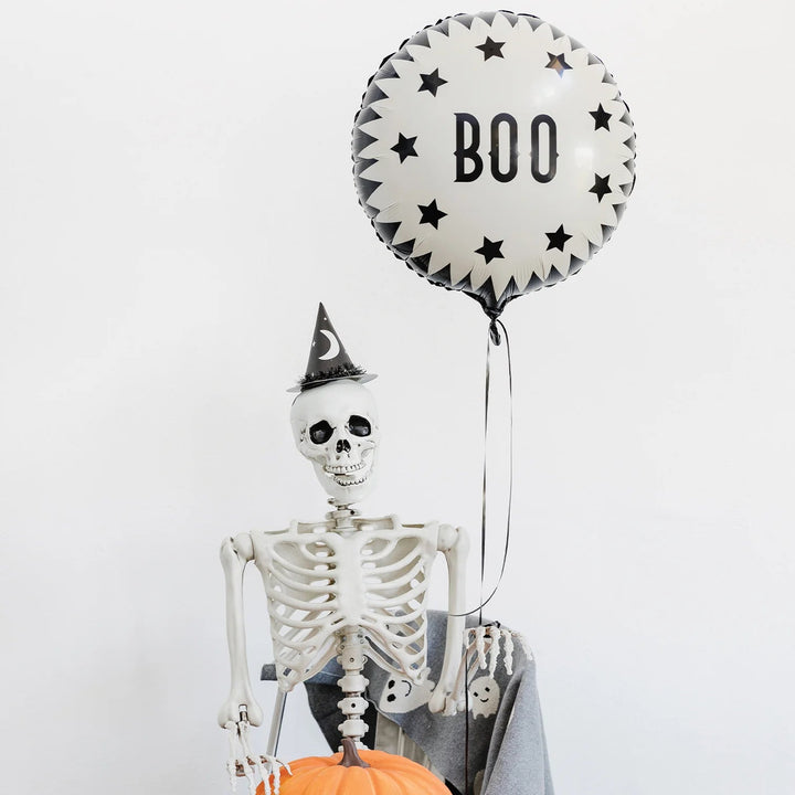 Vintage Halloween Boo Foil Balloon