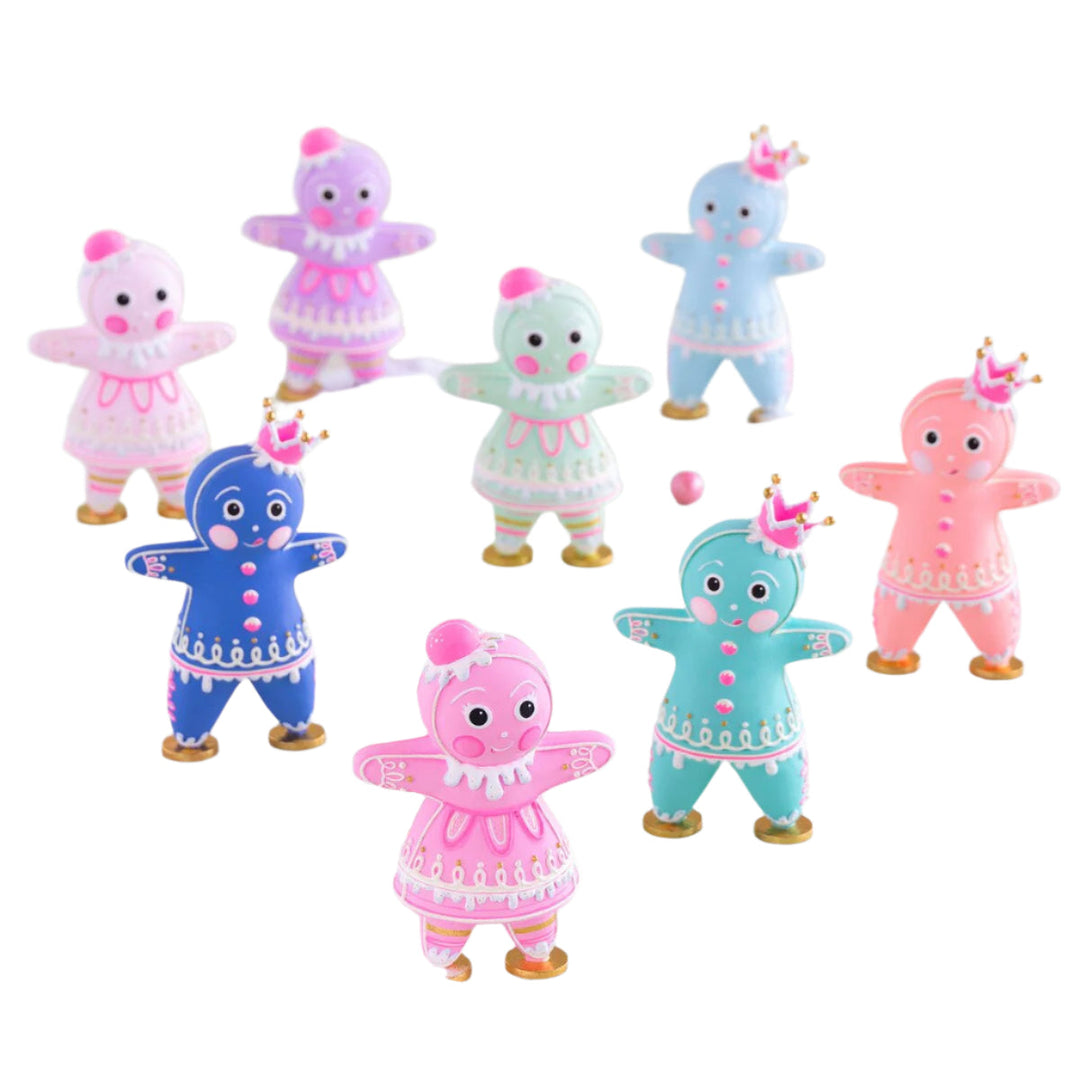 RAINBOW GINGERS BY GLITTERVILLE Glitterville Christmas Holiday Kitchen & Entertaining RAINBOW GINGERS BY GLITTERVILLE Bonjour Fete - Party Supplies