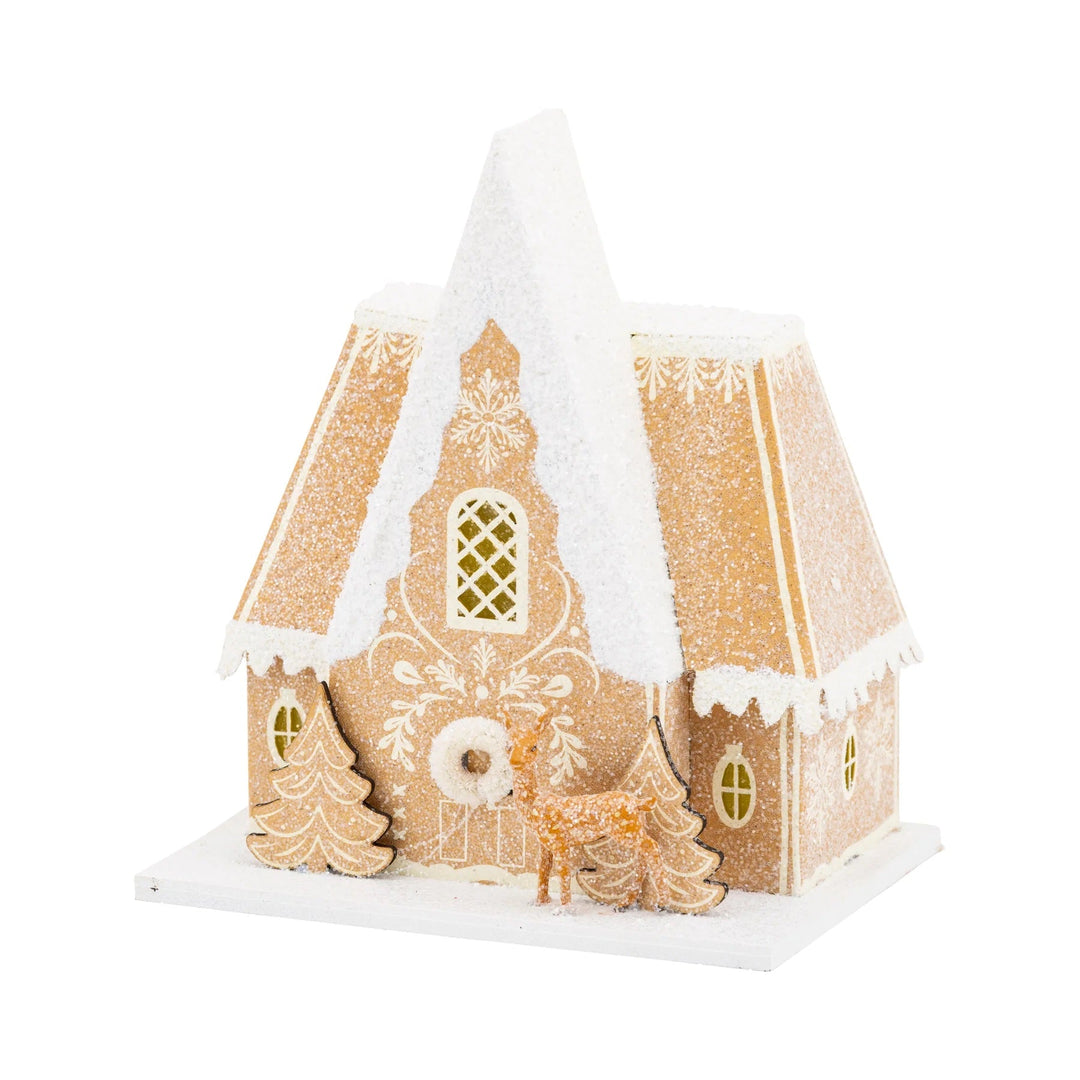 GINGERBREAD CHALET My Mind’s Eye CHRISTMAS DECOR GINGERBREAD CHALET Bonjour Fete - Party Supplies