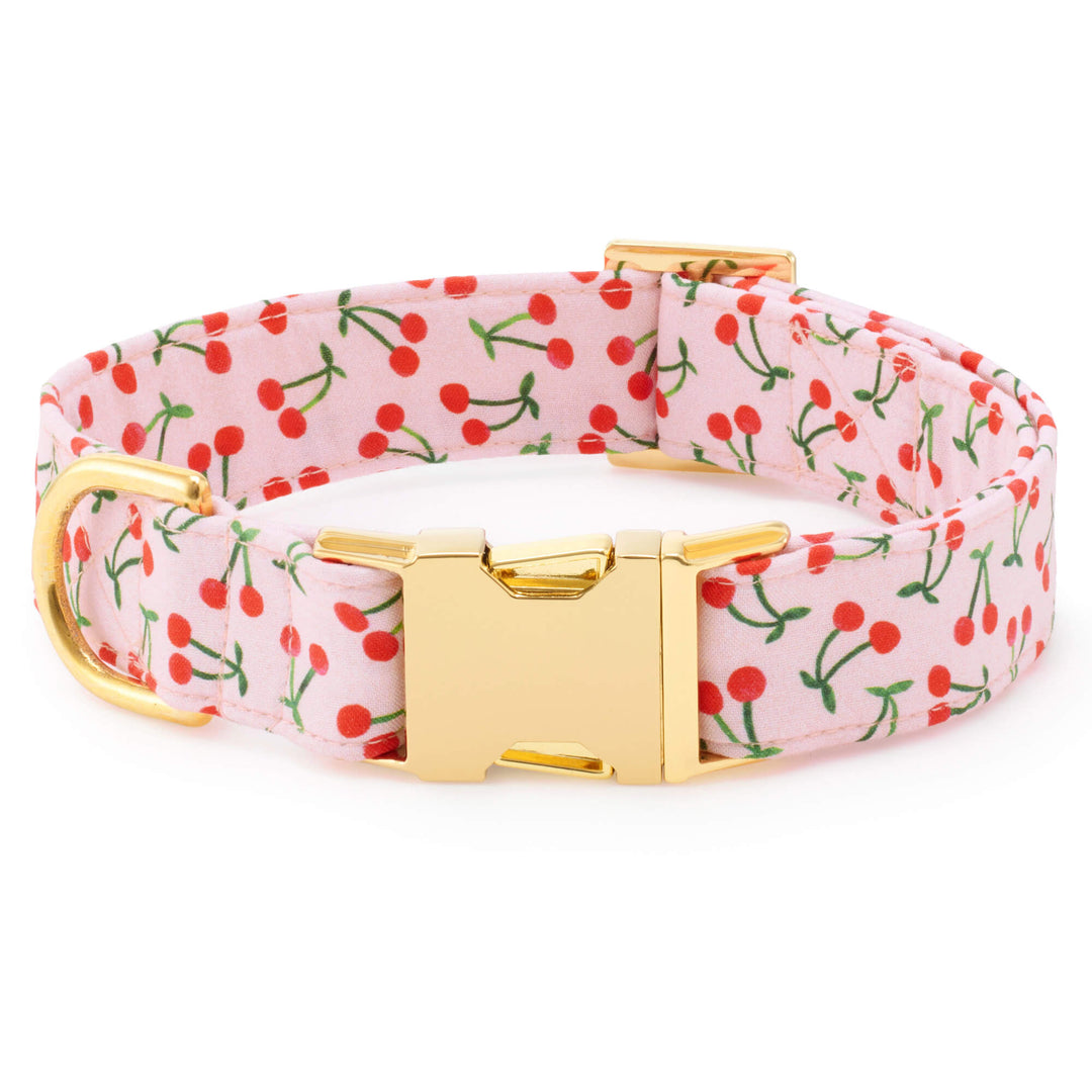 Cherry Jubilee Dog Collar - Bonjour Fête 