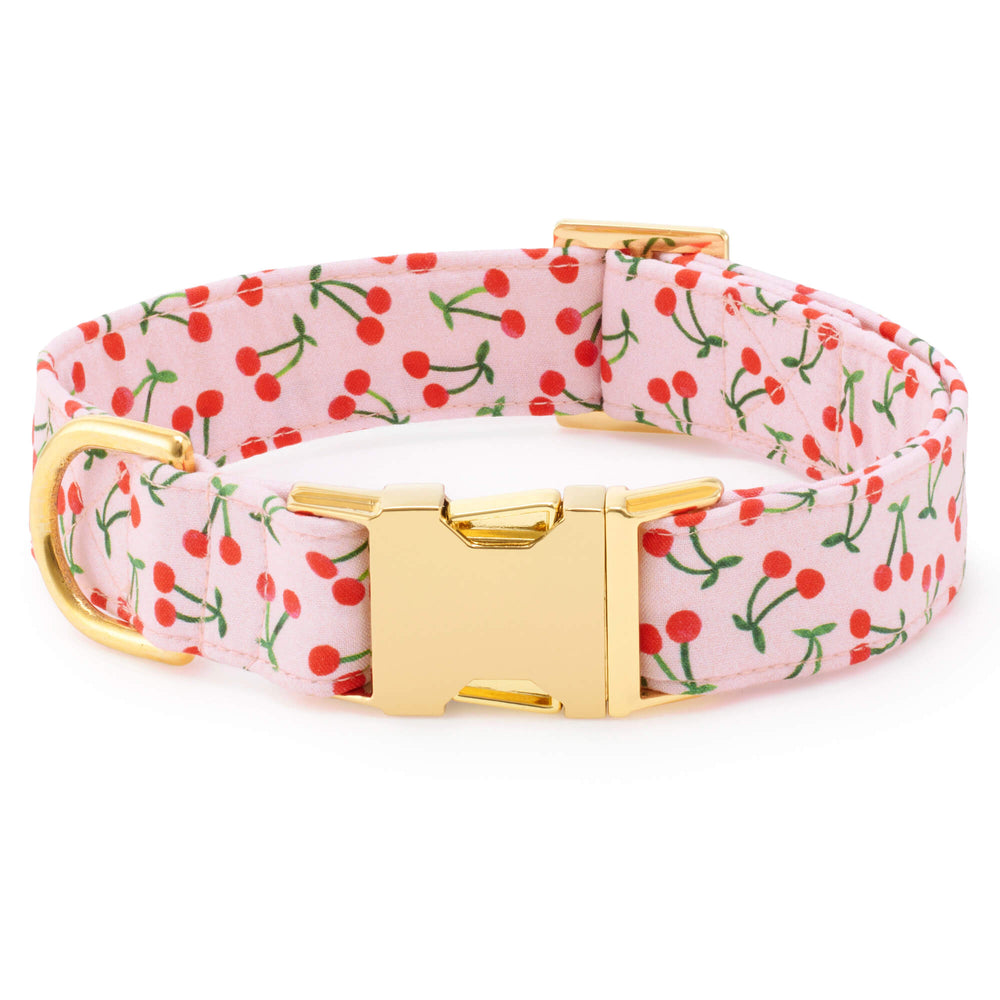 Cherry Jubilee Lady Bow Collar - Bonjour Fête 