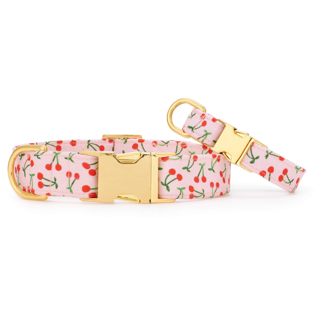 Cherry Jubilee Dog Collar - Bonjour Fête 