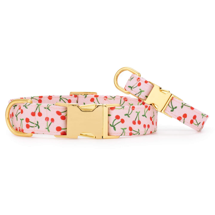 Cherry Jubilee Dog Collar - Bonjour Fête 