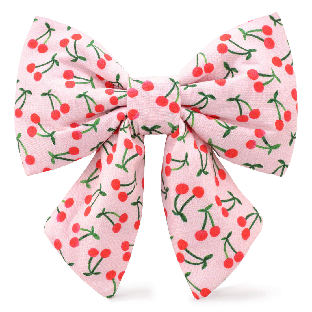 Cherry Jubilee Lady Dog Bow - Bonjour Fête 