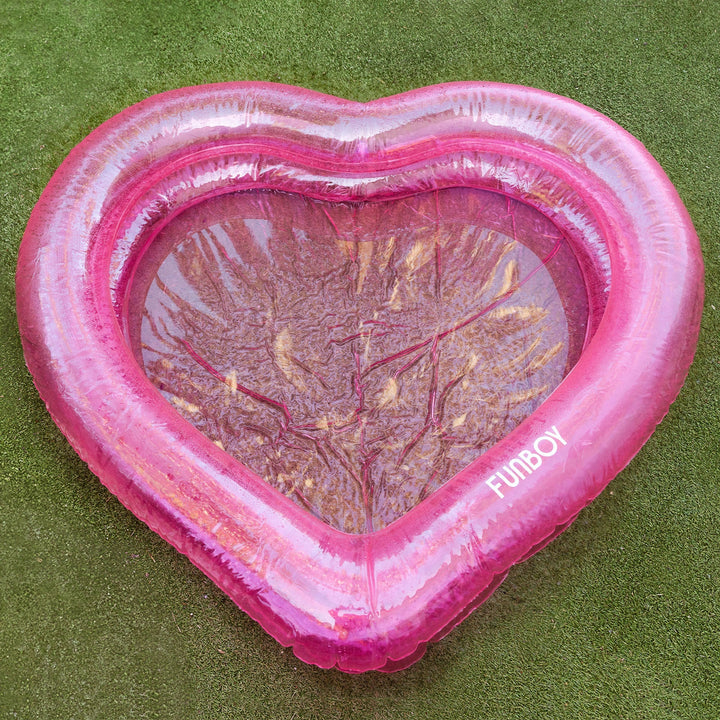 The Original Inflatable Heart Pool Funboy Kiddie Pools The Original Inflatable Heart Pool Bonjour Fete - Party Supplies