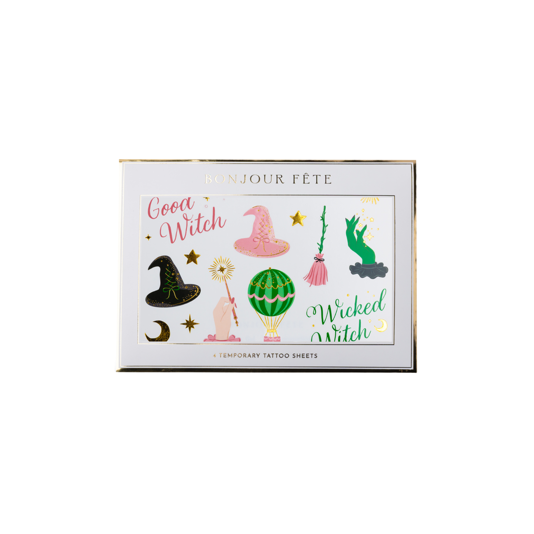 WICKED TATTOOS Bonjour Fête Stickers & Temporary Tattoos WICKED TATTOOS Bonjour Fete - Party Supplies