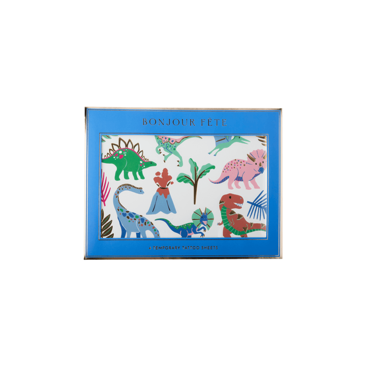 Dino Themed Temporary Tattoos for Kids Parties