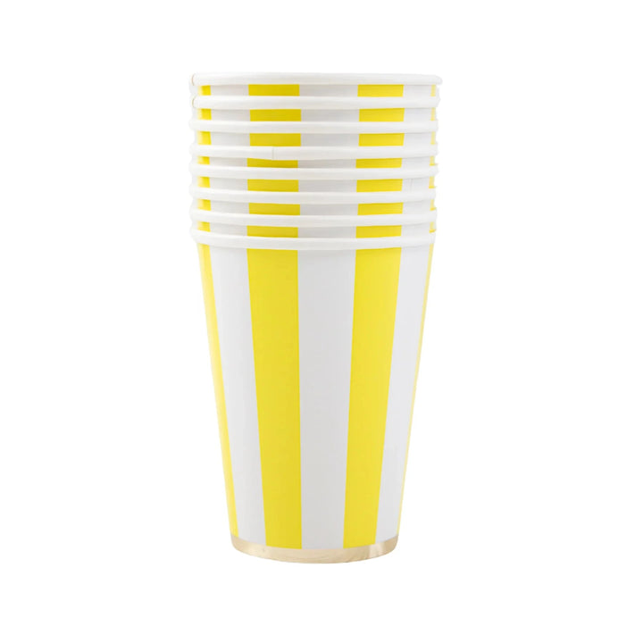 YELLOW CABANA HOSTESS GIFT BUNDLE Bonjour Fête  YELLOW CABANA HOSTESS GIFT BUNDLE Bonjour Fete - Party Supplies