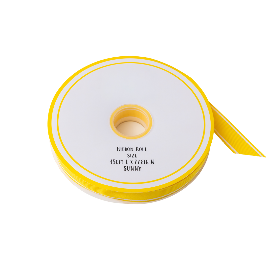 Yellow Grosgrain Ribbon_ Bonjour Fete Party Supplies