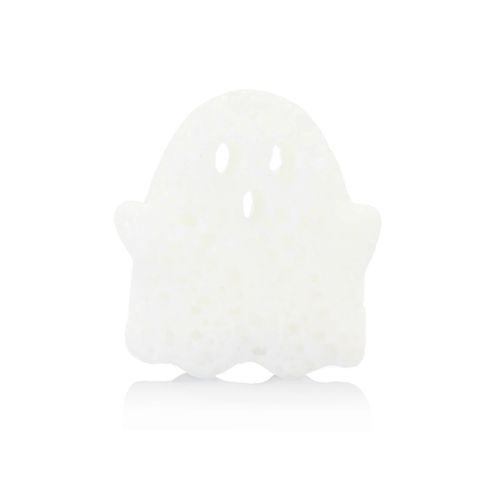 GHOST SHOWER BUFFER SPONGE Spongellé Halloween Party Favors & Boo Baskets Bonjour Fete - Party Supplies
