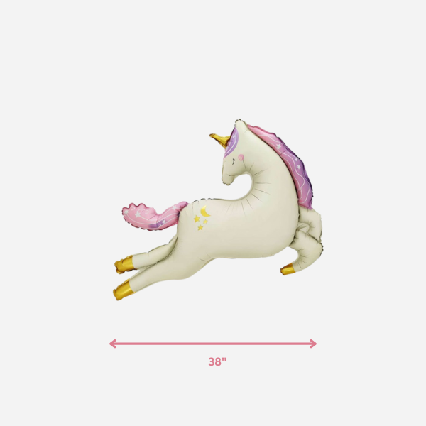 Unicorn Foil Balloon - Bonjour Fête 