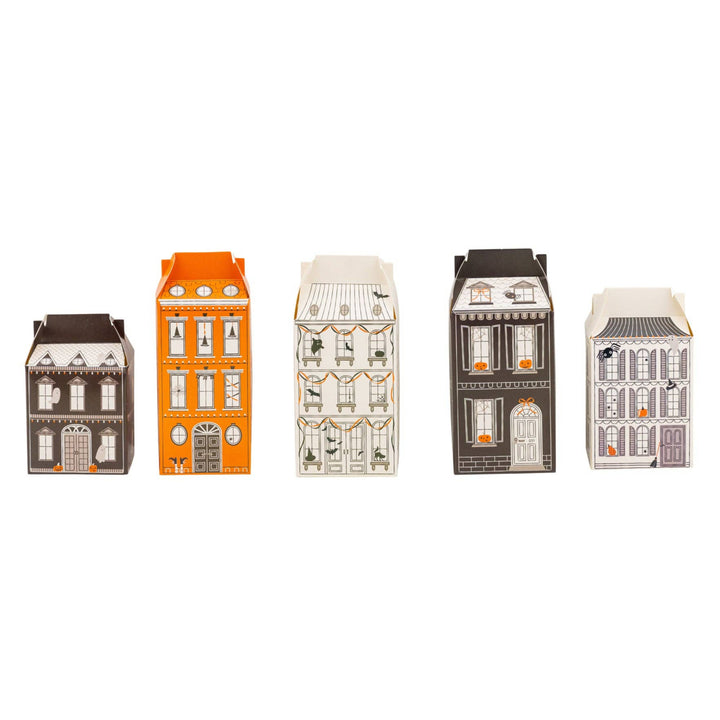 HVL1208 -  Halloween Village Treat Boxes My Mind’s Eye HVL1208 -  Halloween Village Treat Boxes Bonjour Fete - Party Supplies